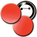 3" Diameter Button w/ Changing Colors Lenticular Effects - Red/White (Blank)